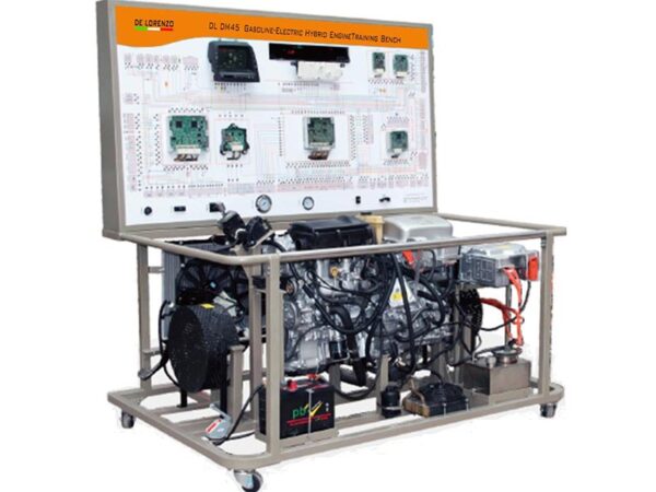 Gasoline-Electric Hybrid Engine Training Bench – Live Engine