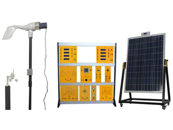 Solar/Wind Energy Trainer With Connection To Mains