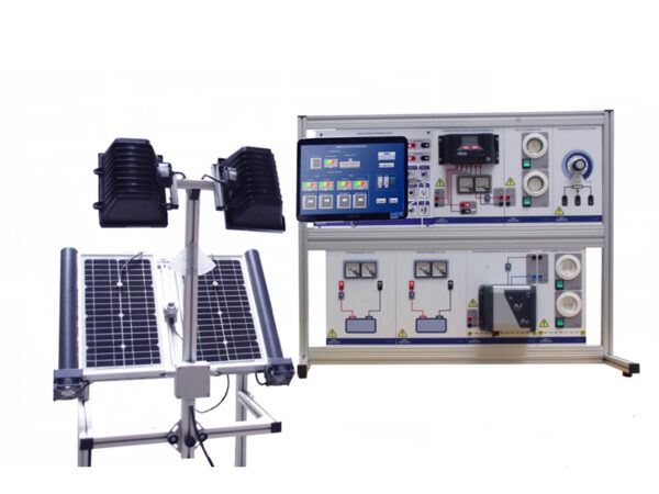 Stand Alone Photovoltaic Installation Demonstrator With Pc