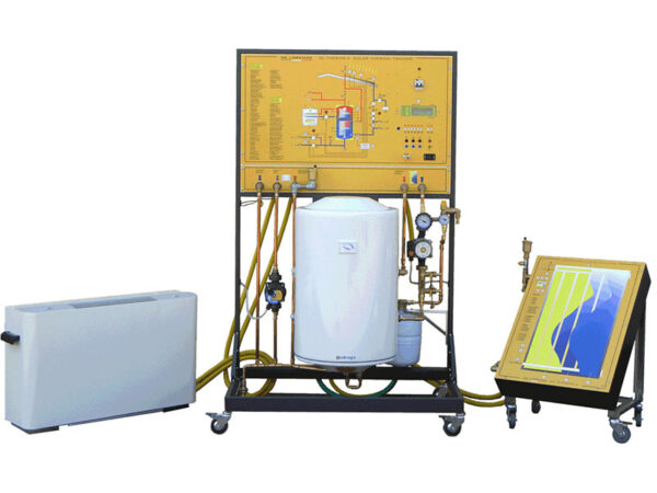 Solar Thermal Energy Trainer With Simulated Panel